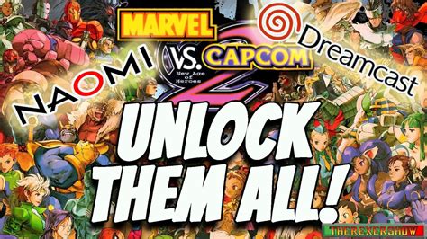 Capcom 2. . Mvc2 dreamcast unlock all characters